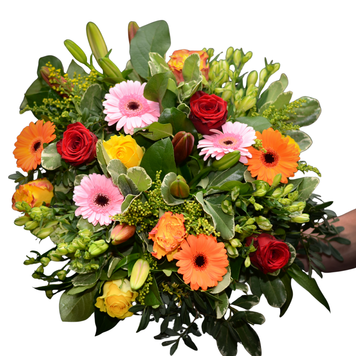 Handgebonden boeket